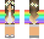 rainbow girl