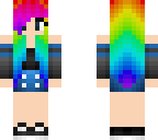 rainbow hair