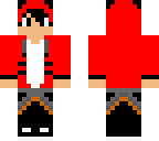 red tracksuit