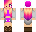 sunset girl