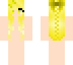 yellow - straight braid