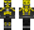 yellow deadpool armor