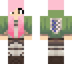 aot pink hair edit