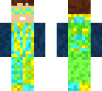 azul y amarillo