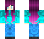 basic purple hair start up skin