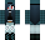 blue demon girl
