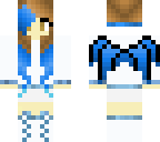 blue dragon girl