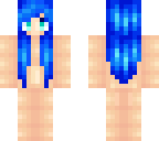 blue hair template