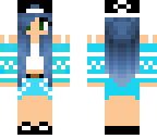 blue headed girl
