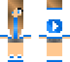 blue youtube girl