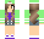 chocolate minty girl