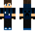 crepper dark blue boy
