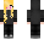 cute blond haired hoodie girl