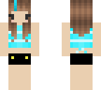 cute blue chibi