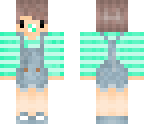 cute chibi baby overall boy