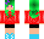 cute short haired minty girl