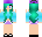 cyan girl
