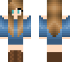 cyan outfit