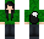 emo chibi creeper girl