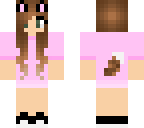 finally correct pink cat girl