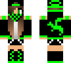 green ninja girl