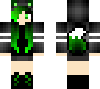 green wolf girl