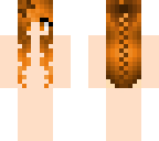 orange - straight braid