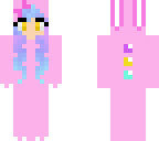 pink bunny onsie with bow