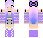 purple cutie cat