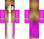 purple gown 