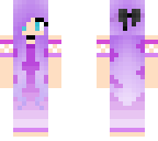 purple hair girl