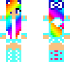 rainbow girl