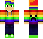 rainbow hoodie guy
