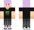 sam purple haired pj's