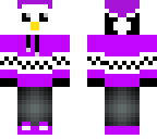 swag puple penguin