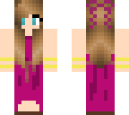 violet dress girl
