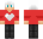 whitehaired boi