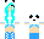 aqua panda girl