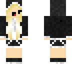 black hooded chibi