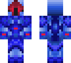 blue and red danteh