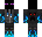 blue flames enderman