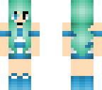 blue girl
