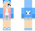 blue girl
