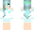 blue shading girl