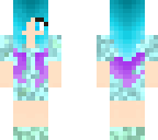 blue sparkly dress with green sparkly shoes