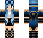 blue steam gurl