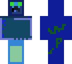 bluecreeper with is cool