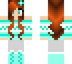 brown haired aphmau winter wear