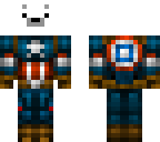 captain america polar bear