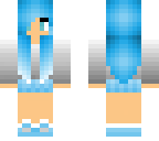 cute blue girl